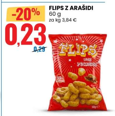 FLIPS Z ARAŠIDI