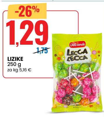 Dolciando Lecca Lecca Lizike