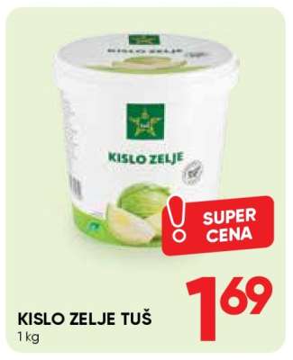 KISLO ZELJE TUŠ