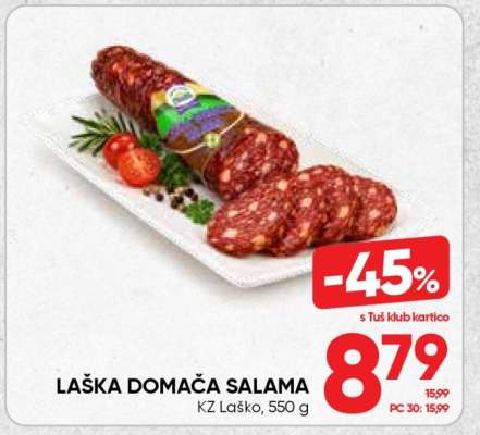 LAŠKA DOMAČA SALAMA