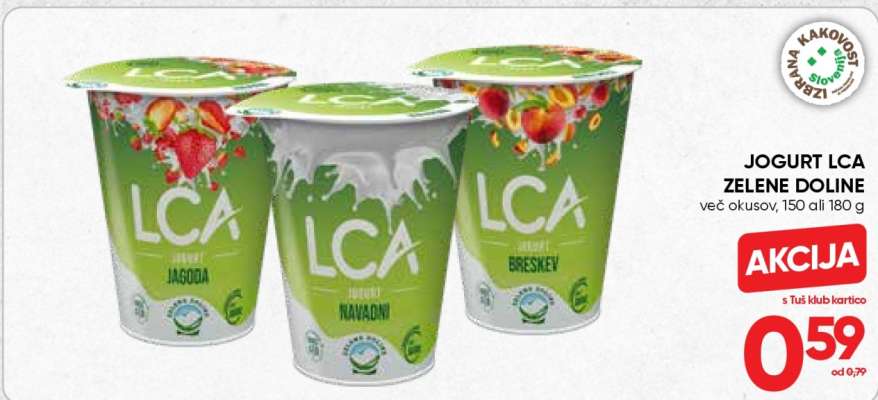 Jogurt LCA Zelene Doline