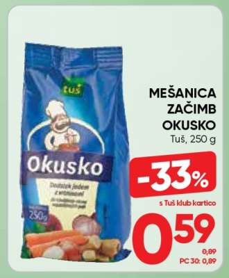 Mešanica začimb Okusko
