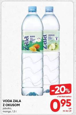 Voda Zala z okusom