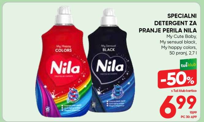 Specialni detergent za pranje perila Nila
