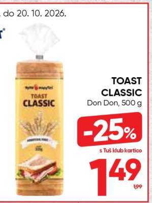 TOAST CLASSIC