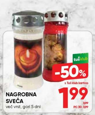 NAGROBNA SVEČA