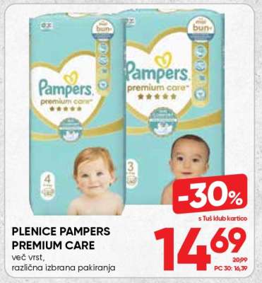 Plenice Pampers Premium Care