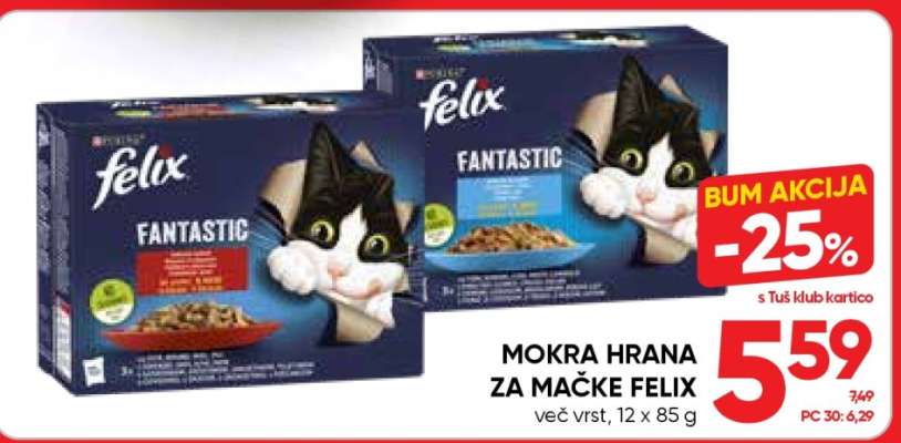 Mokra hrana za mačke Felix