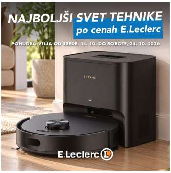 E.Leclerc katalog - 14.10.2026 - 24.10.2026.