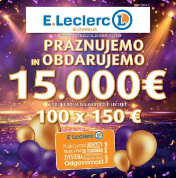 E.Leclerc katalog - 14.10.2026 - 24.10.2026.