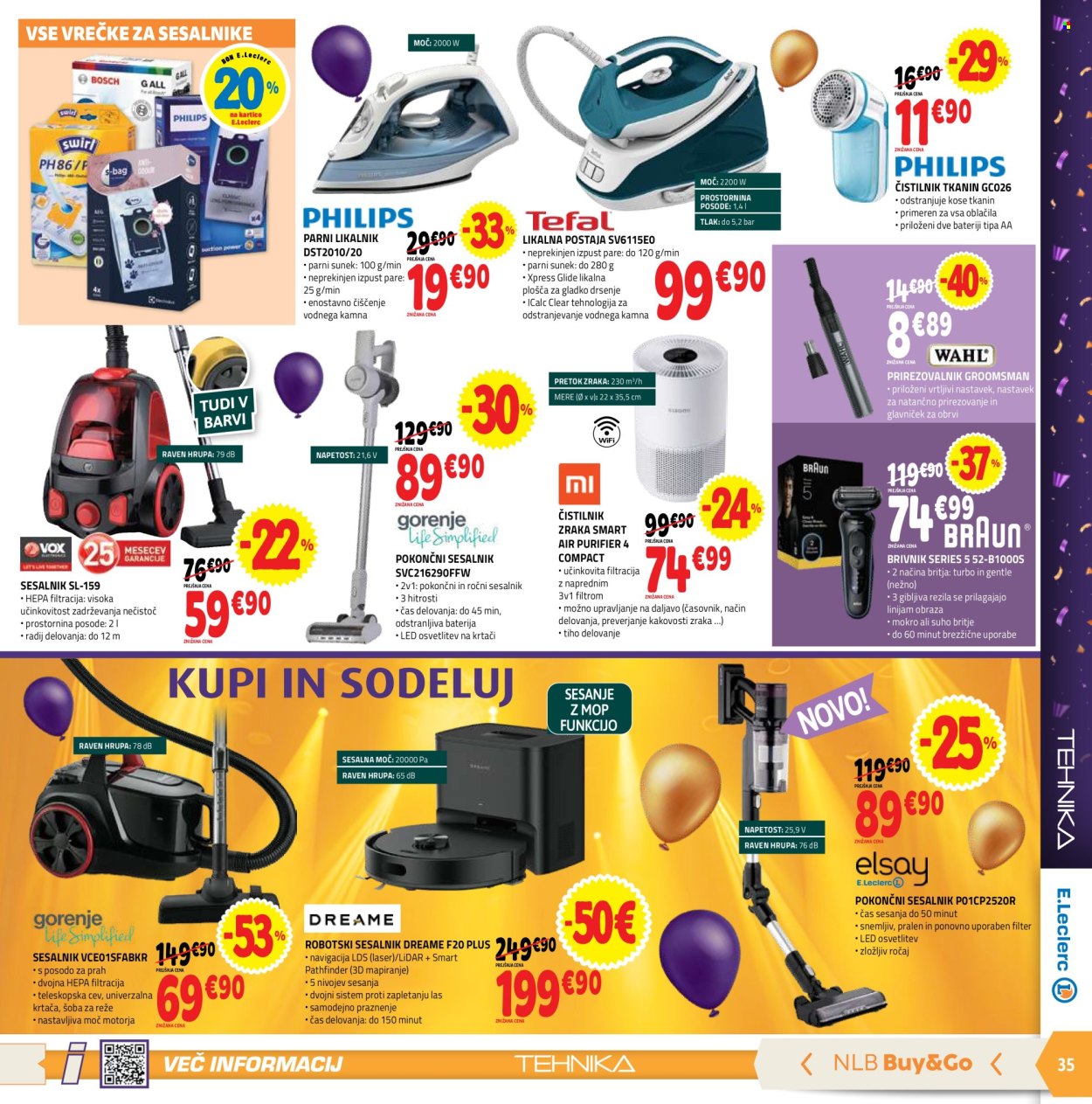E.Leclerc katalog - 14.10.2026 - 24.10.2026. Stran 35