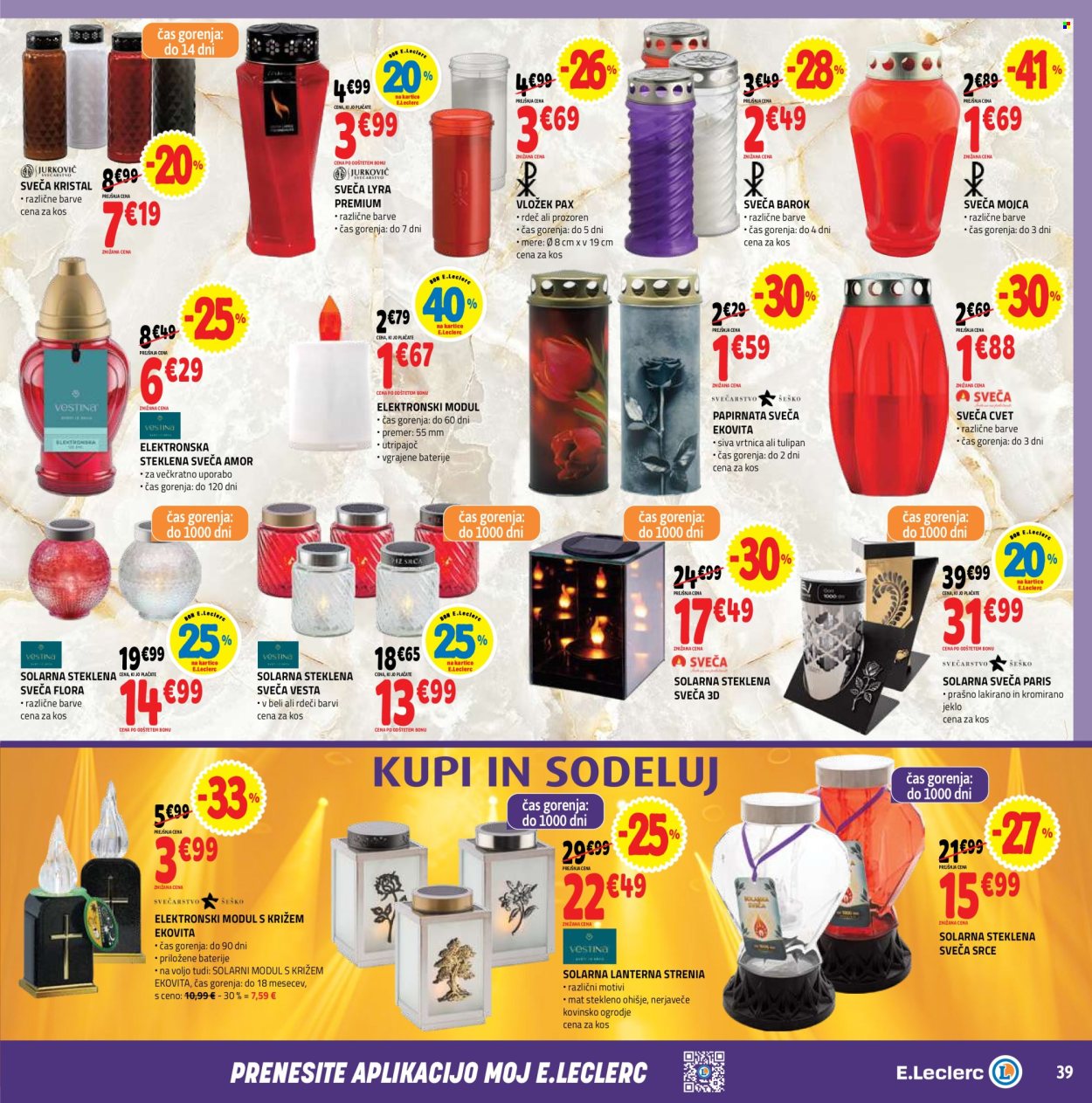 E.Leclerc katalog - 14.10.2026 - 24.10.2026. Stran 39
