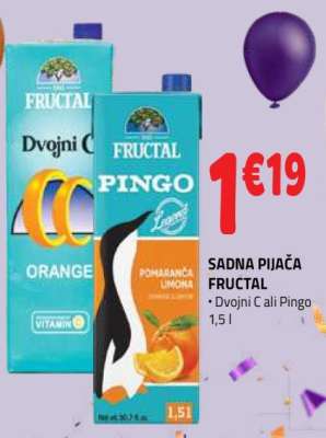 Sadna pijača Fructal
