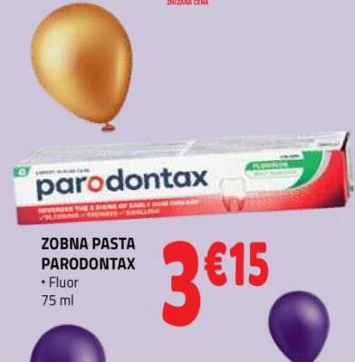 ZOBNA PASTA PARODONTAX