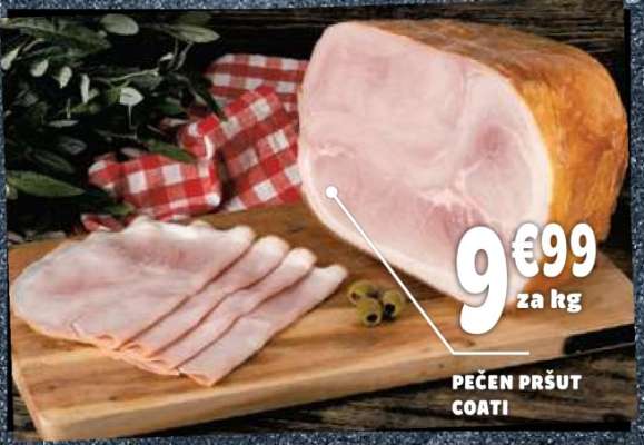 PEČEN PRŠUT COATI