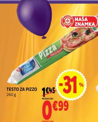TESTO ZA PIZZO