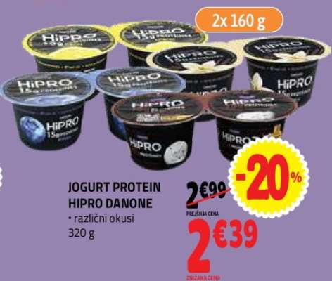 JOGURT PROTEIN HIPRO DANONE