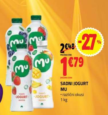 SADNI JOGURT MU