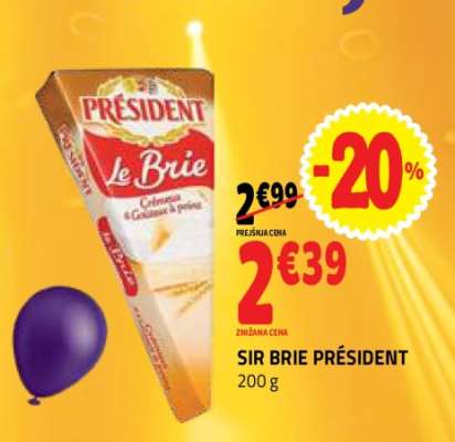 SIR BRIE PRÉSIDENT