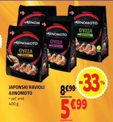 Japonski ravioli Ajinomoto
