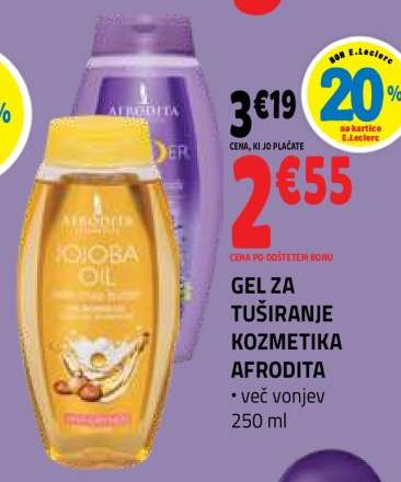 GEL ZA TUŠIRANJE KOZMETIKA AFRODITA