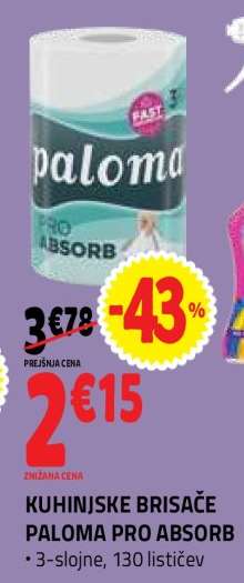 KUHINJSKE BRISAČE PALOMA PRO ABSORB