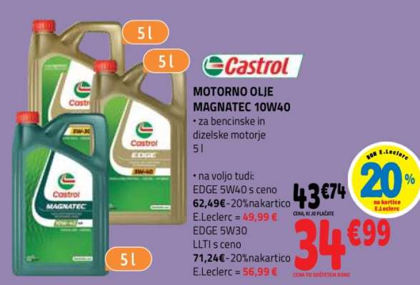 MOTORNO OLJE MAGNATEC 10W40