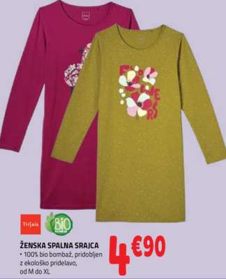 Ženska spalna srajca