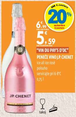 Peneče vino J.P. Chenet