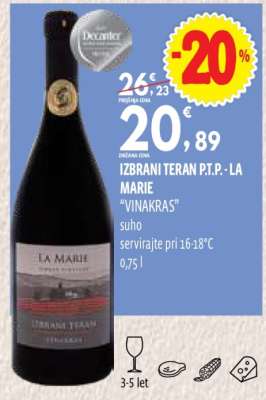 IZBRANI TERAN P.T.P. · LA MARIE