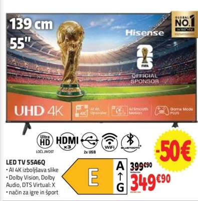 LED TV 55A6Q