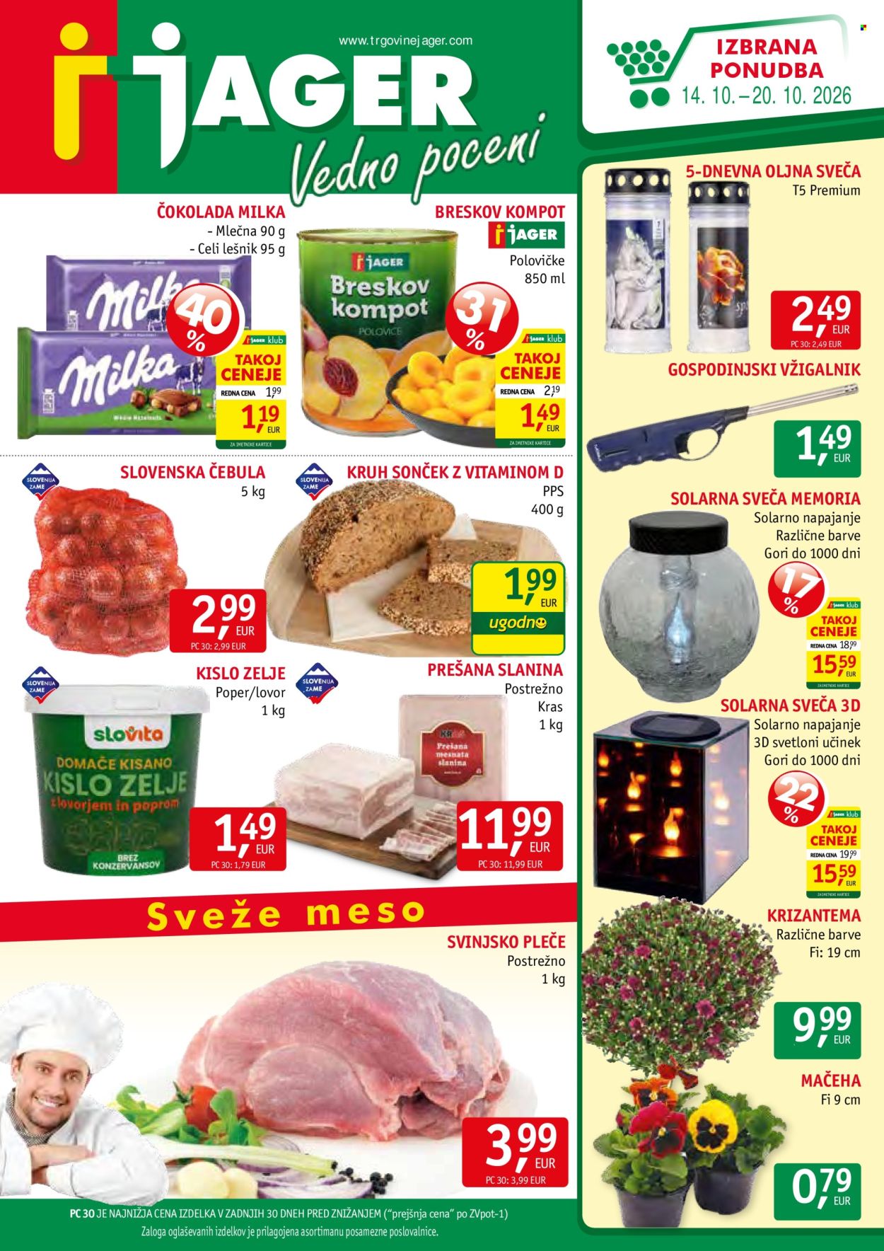 JAGER katalog - 14.10.2026 - 20.10.2026. Stran 1