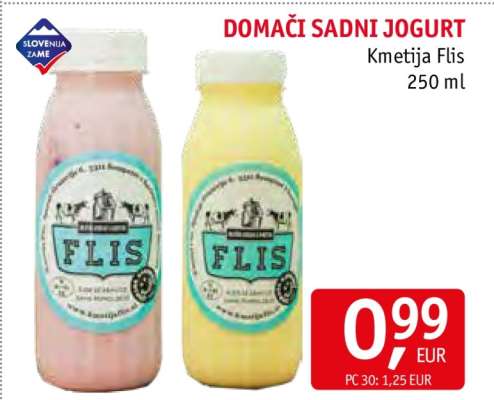 DOMAČI SADNI JOGURT