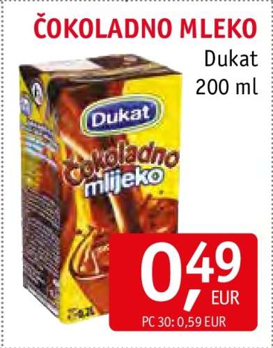 ČOKOLADNO MLEKO DUKAT