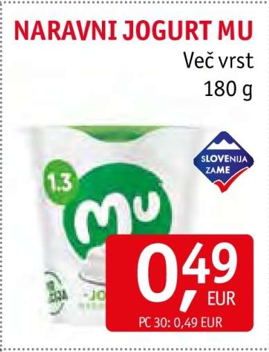 NARAVNI JOGURT MU