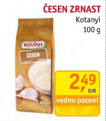 ČESEN ZRNAST