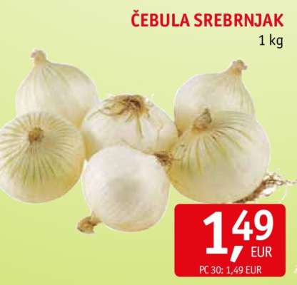 Čebula Srebrnjak
