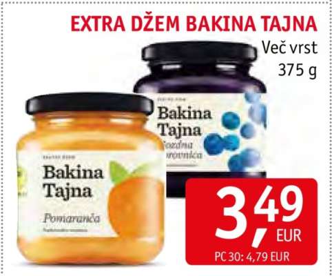 EXTRA DŽEM BAKINA TAJNA