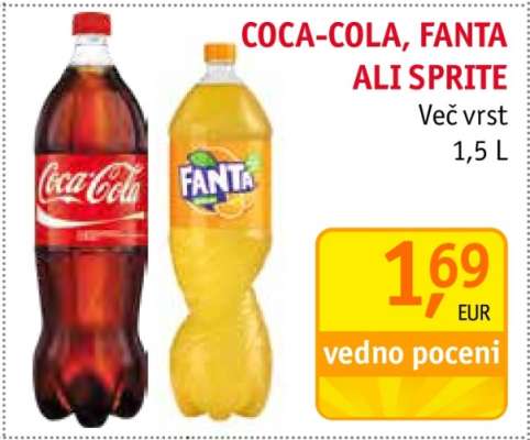 Coca-Cola, Fanta ali Sprite