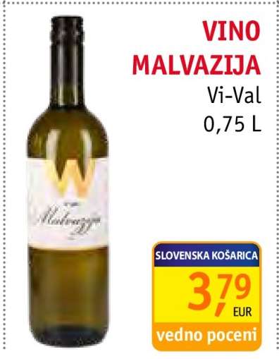 Vino Malvazija Vi-Val