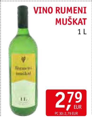 VINO RUMENI MUŠKAT