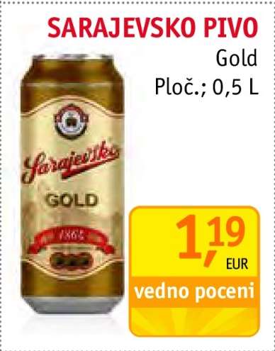 SARAJEVSKO PIVO GOLD