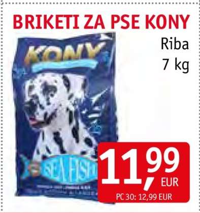 BRIKETI ZA PSE KONY