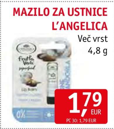 MAZILO ZA USTNICE L’ANGELICA