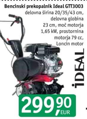 Bencinski prekopalnik Ideal GTT3003
