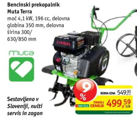 Bencinski prekopalnik Muta Terra