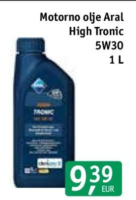 Motorno olje Aral High Tronic 5W30 1L
