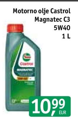 Motorno olje Castrol Magnatec C3 5W40 1L