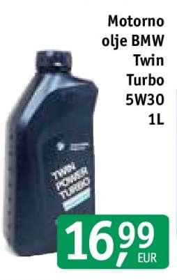 Motorno olje BMW Twin Turbo 5W30 1L
