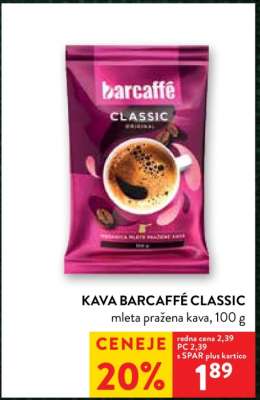 Kava Barcaffè Classic